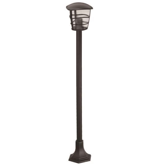 Lunar FLOOR Long E27 170x1100mm IP44 zwart