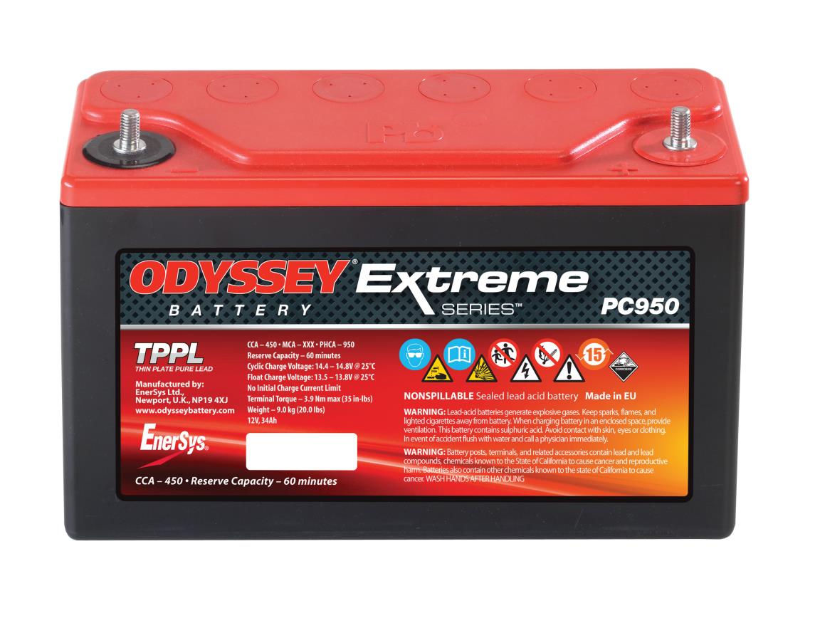 ODYSSEY PC925L 12V CCA 330 AGM PHCA900