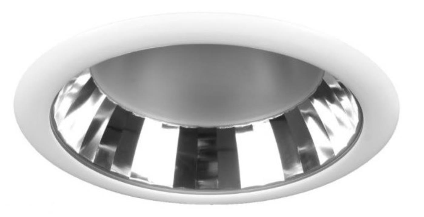 LED Downlight Lono 280 Facet IP40 25W 4000K 3525lm 280mm - gatmaat 237mm UGR<16
