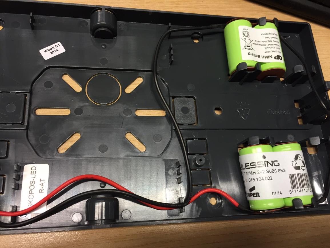 Noodverlichting Pack Cs HT SBS 4,8V 2200mAh