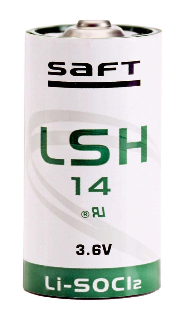 LSH14 SAFT Lithium C CFG 3.6V