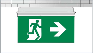 SP-116/P/D Dubbelzijdig pictogram GR-1315 Down