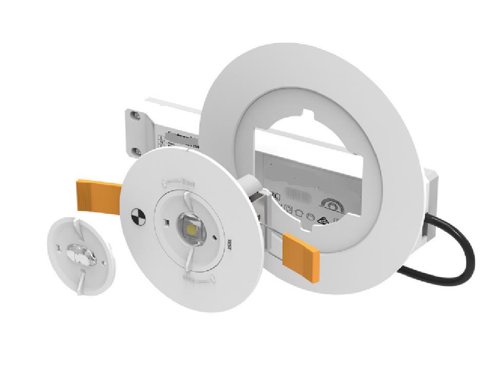 Noodverlichting COLINA 2.4W IP20 330LM AUTOTEST